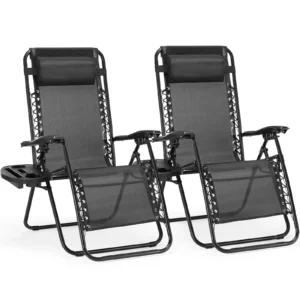 Zero Gravity Portable Lounge Chair - Set of 2