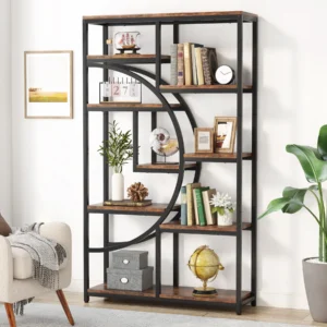 5 Tier Freestanding Bookshelf / Display Shelf