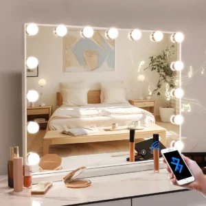 Large LED Bluetooth Touchscreen Vanity Mirror