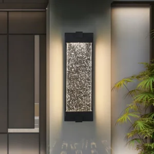 Outdoor LED Light with Bubble Glass
