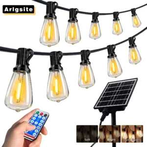 Solar Outdoor String Lights