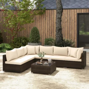 7 PCS Patio Furniture Set